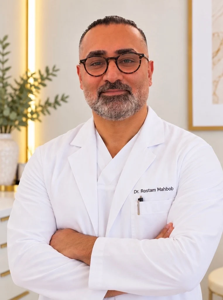 رستم محبوب، طبيب مرخّص والطبيب المسؤول طبيًا في Dibélle